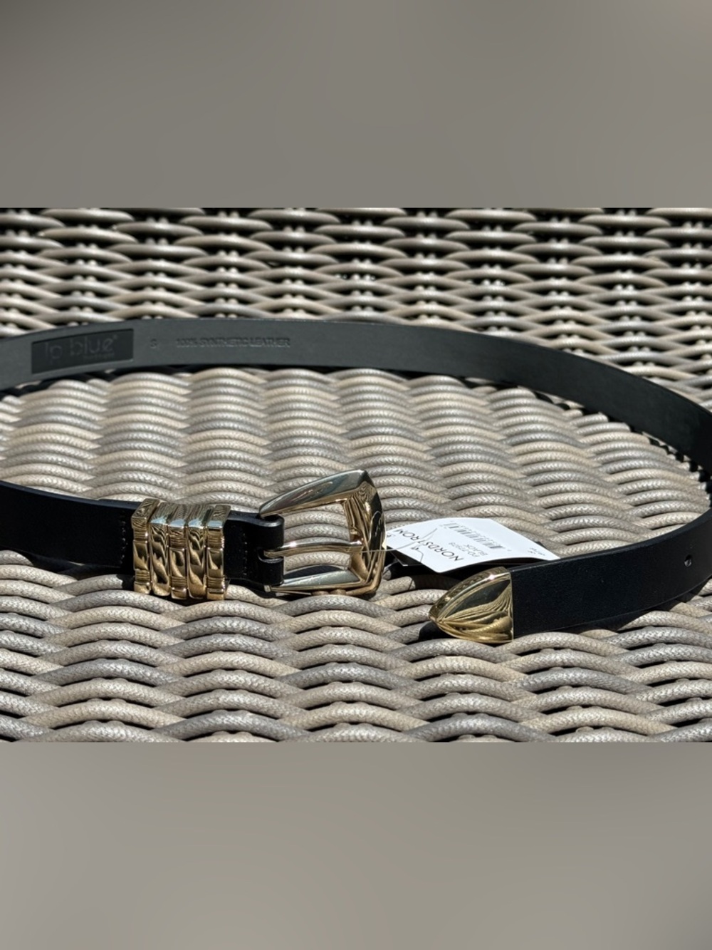 Linea Pelle Black Belt - NWT